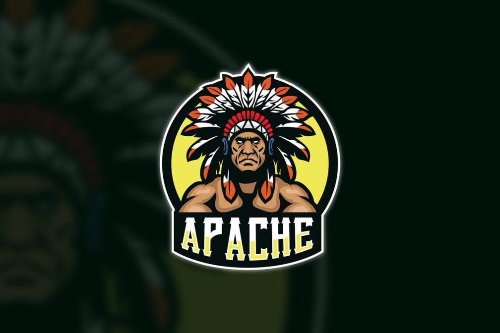 esport logo swarm of apache