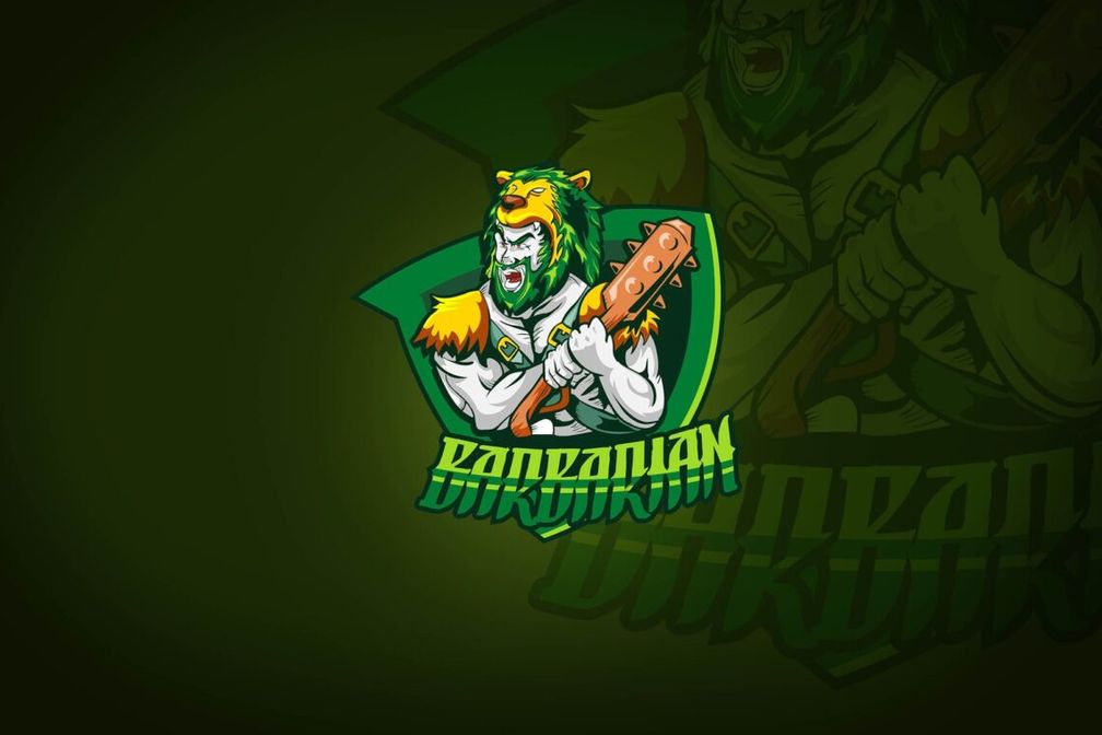 esport logo the barbarian