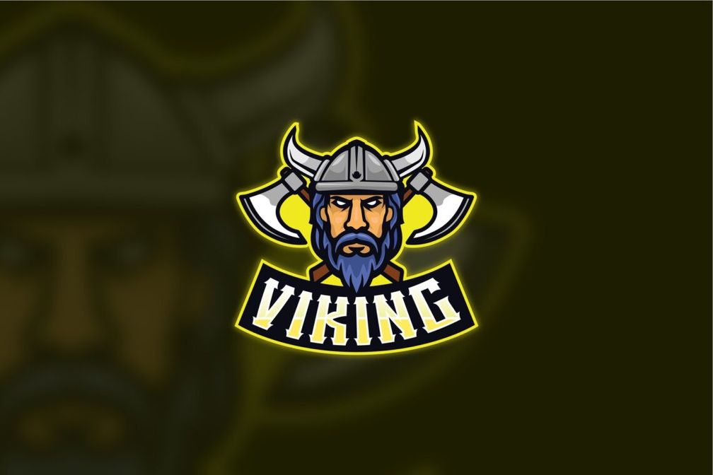 esport logo viking tribe