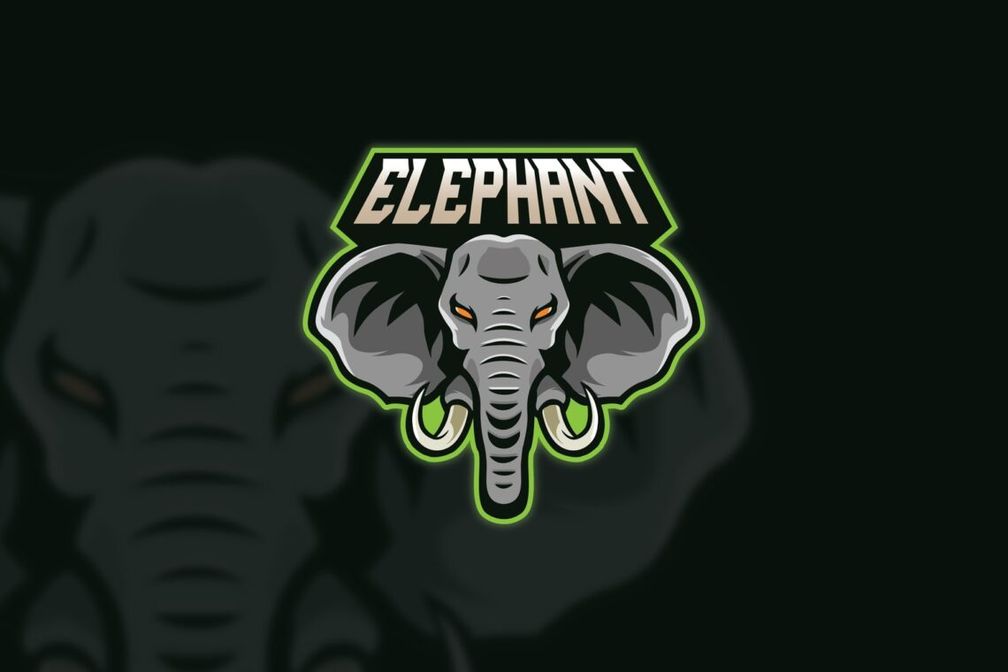 esport logo wrath elephant