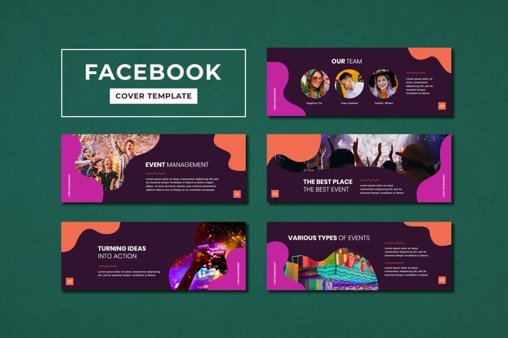 facebook cover event management