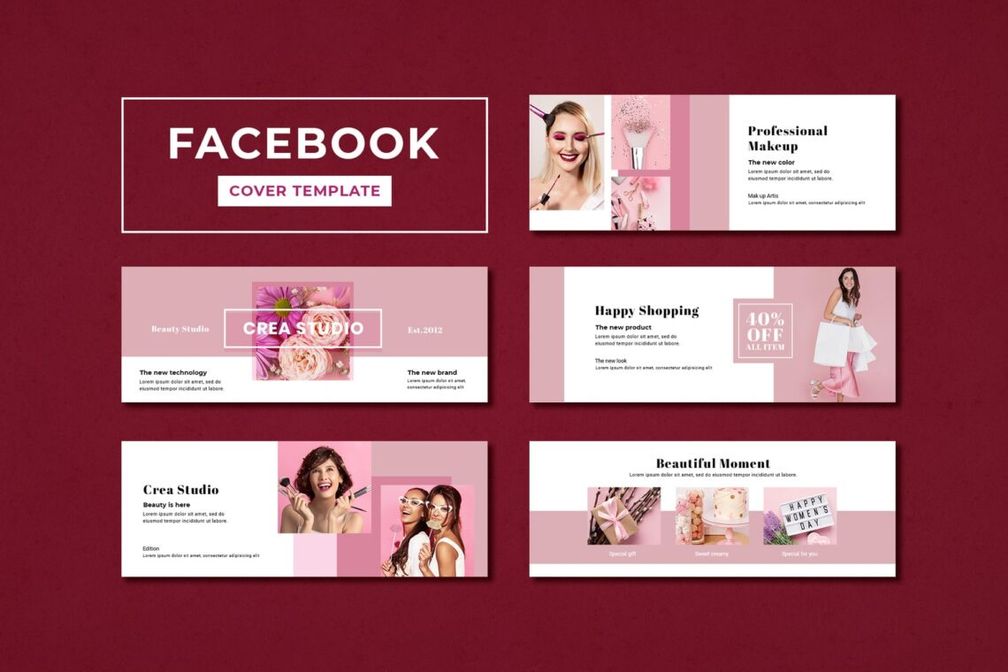 facebook cover professional makeup services