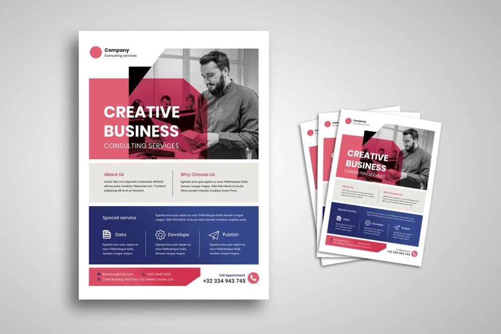 flyer creative business services