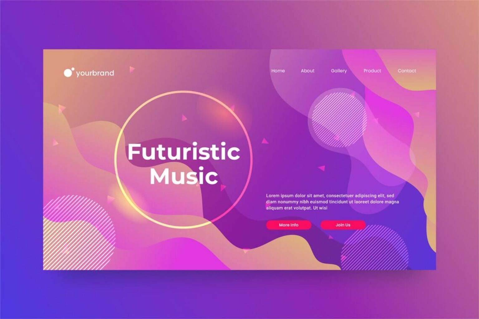abstract background fluid gradient shapes
