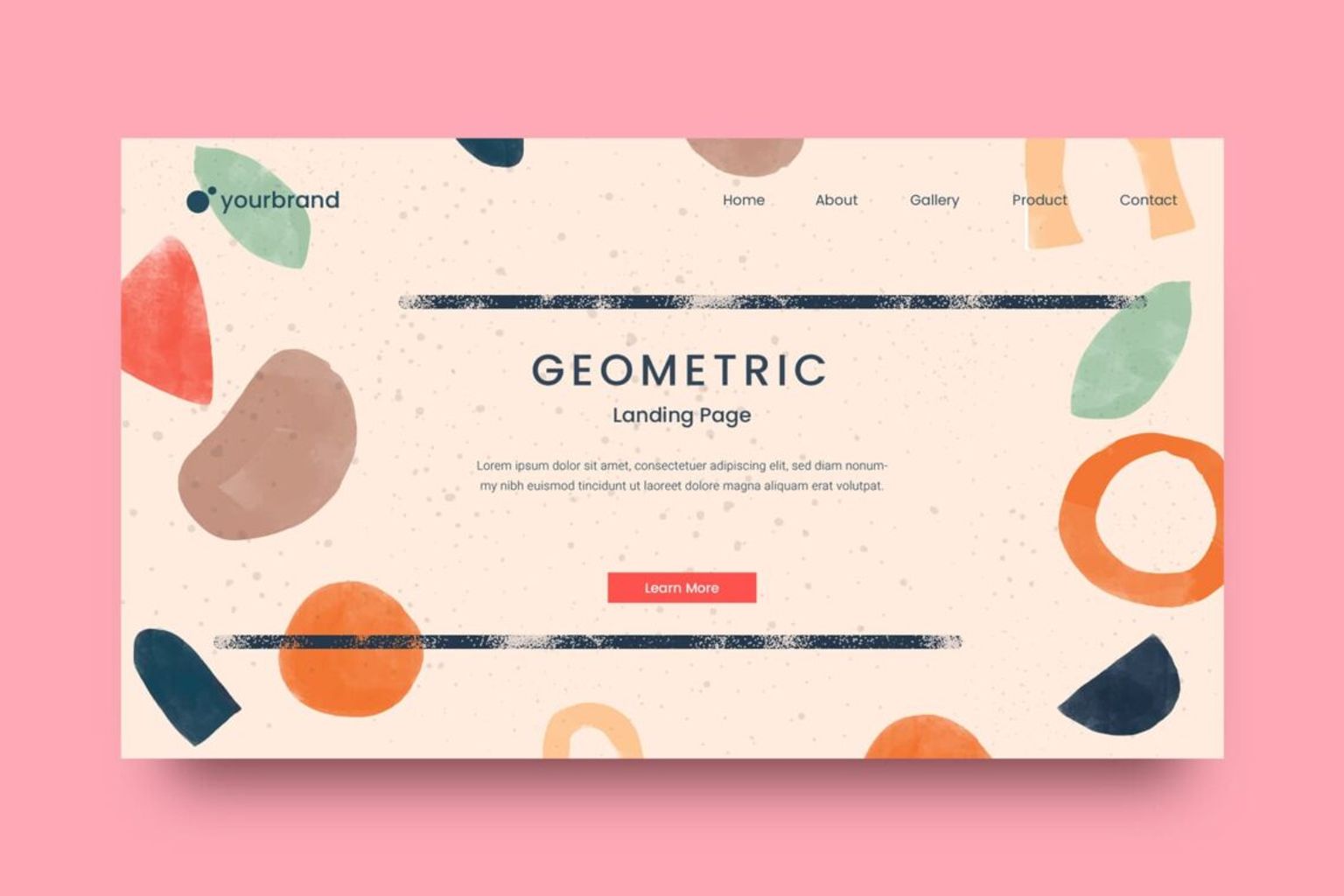abstract background handmade geometric themes