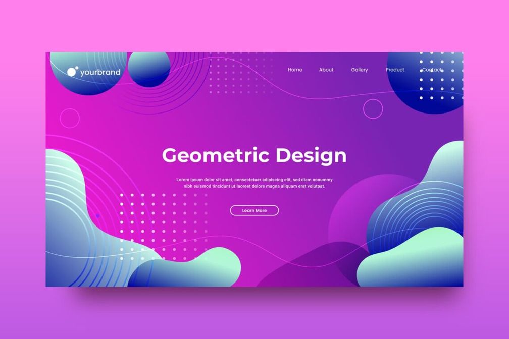 geometric abstract background