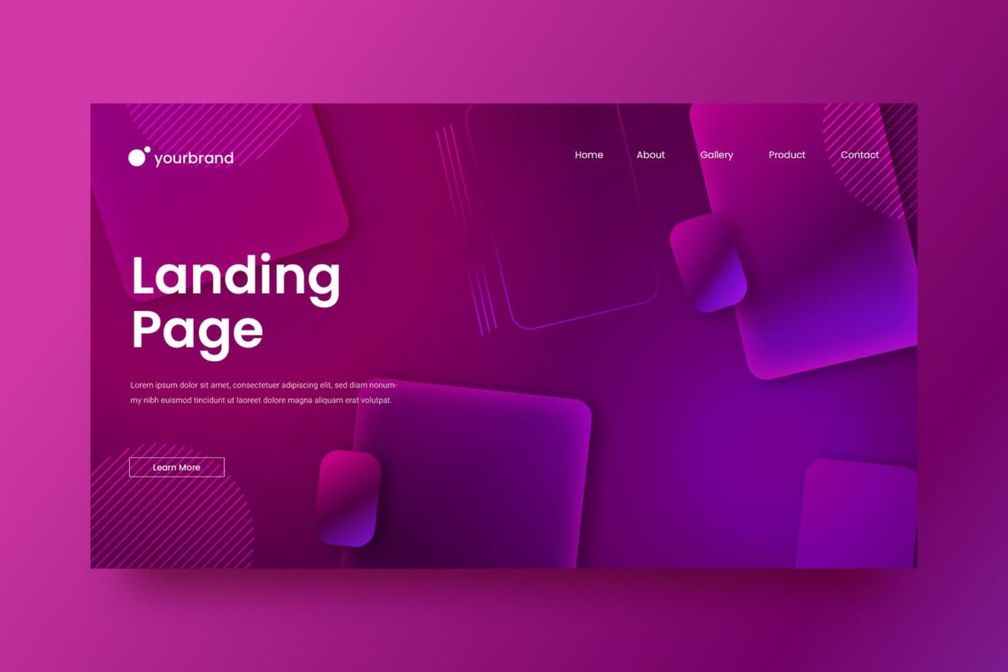 abstract background square gradient theme