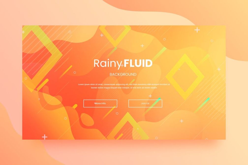 abstract backround rainy fluid
