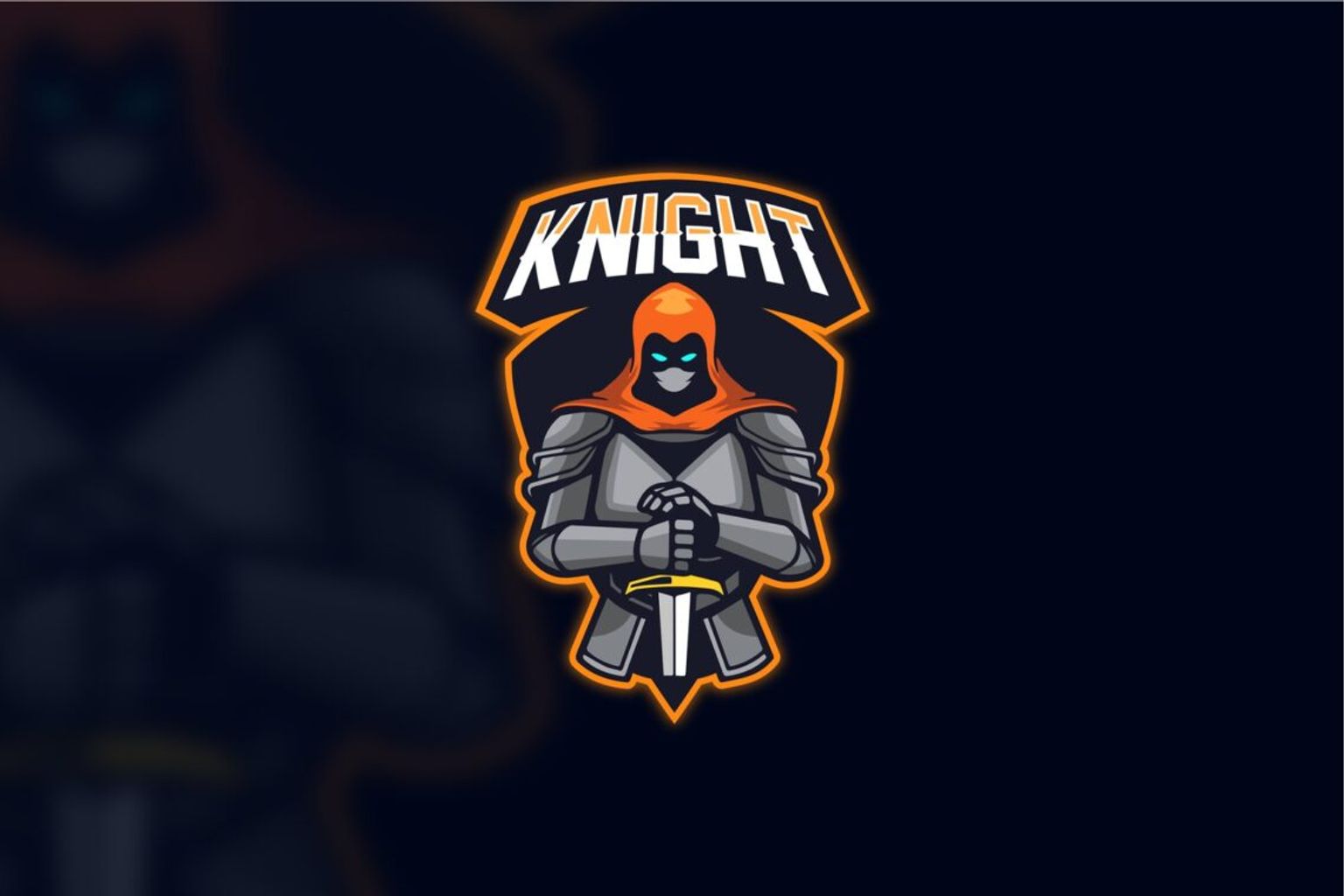 esport logo shadow knight