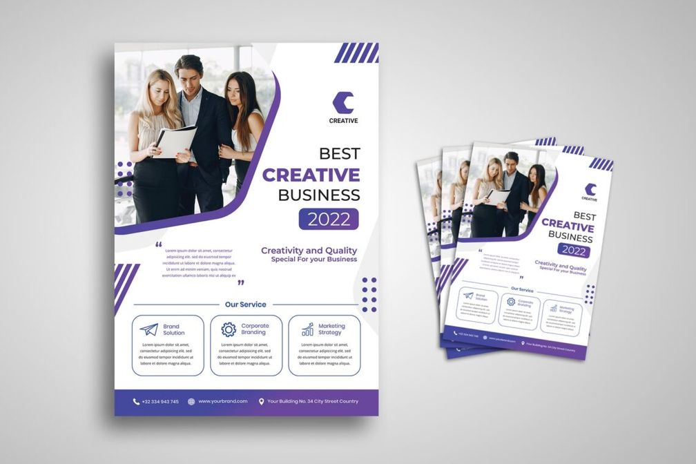 flyer creativity quality business 1