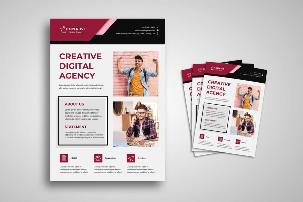 flyer young creative agency