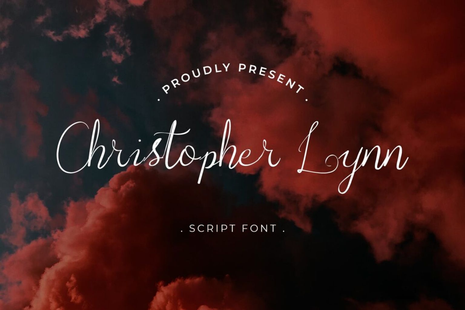 fonts christoper lynn script