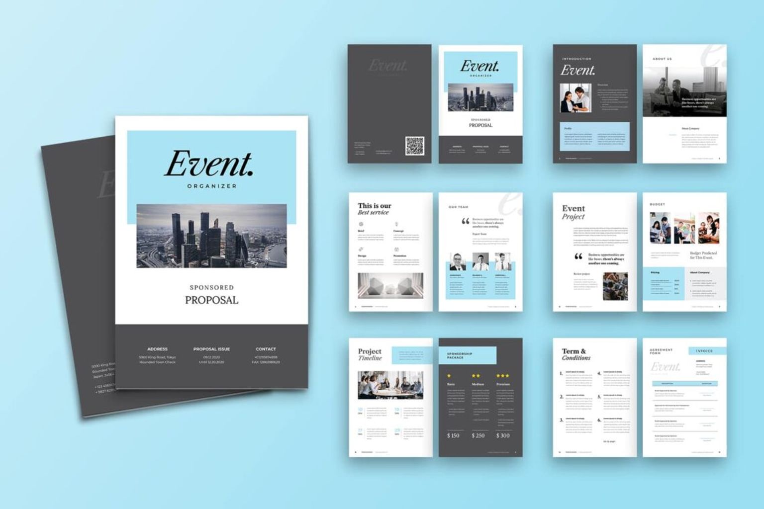 proposal special event organizer
