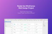 wirefire wireframe web design kit 1