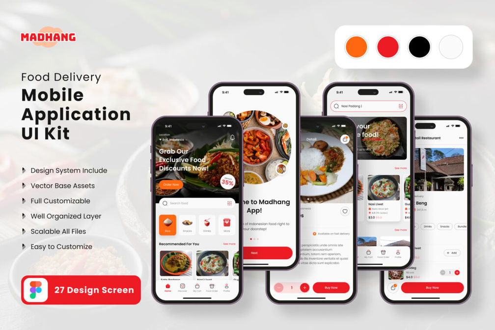 Preview Image Ui Kit Mobile App Food Delivery 011