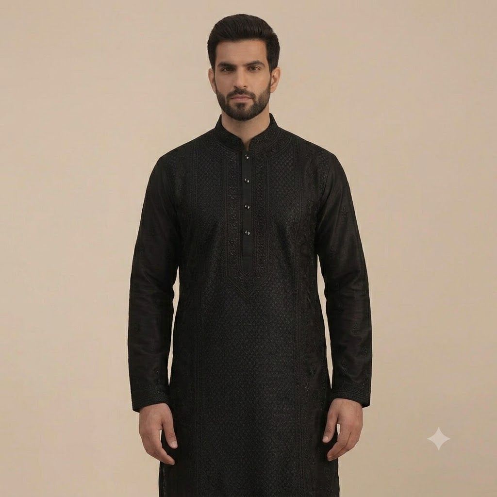 Embroidered Kurta Set