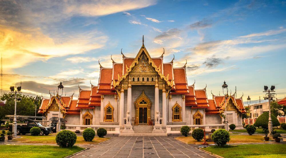 Image of a temple in Thailand