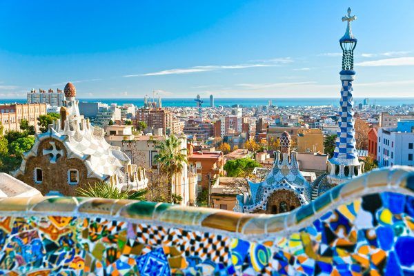 Spain---View-over-Barcelona---148543868