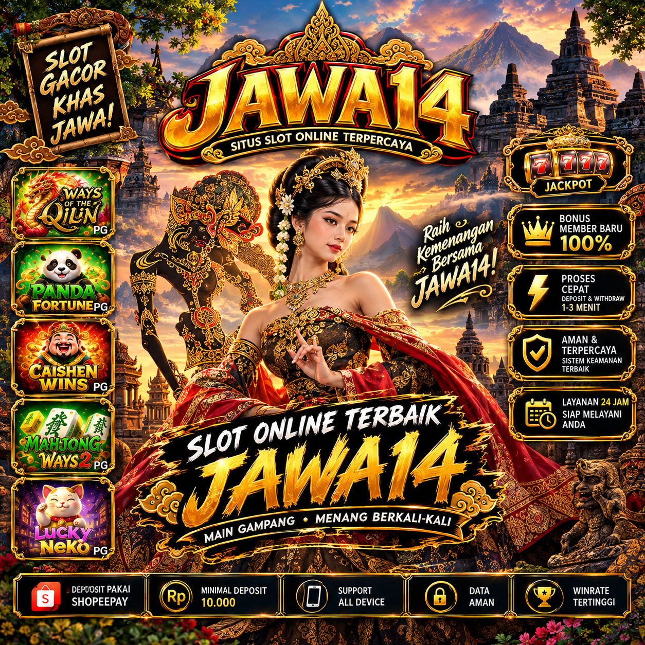JAWA14 ミ Tiang Joglo Pondasi Kokoh Penyangga Profit Melimpah