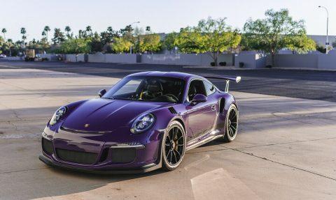 2016 Porsche 991 GT3RS [Ultraviolet, Low Miles, Never Tracked] for sale