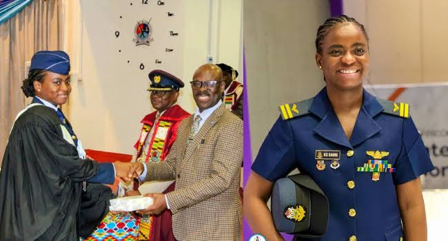 Nigeria's First Female Fighter Pilot Makes History in Ghana