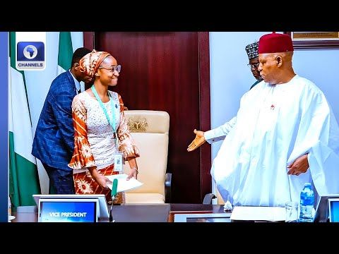 15-Year-Old Joy Ogah Becomes Vice President for a Day as Shettima Steps Aside