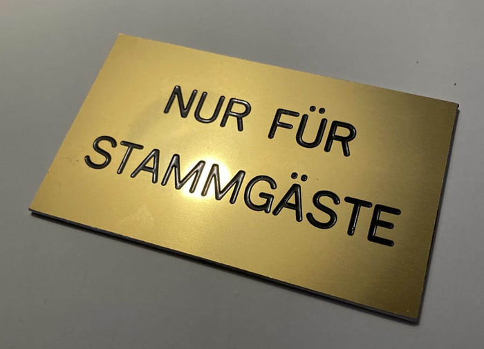 Go to portfolio item NUR FÜR STAMMGÄSTE