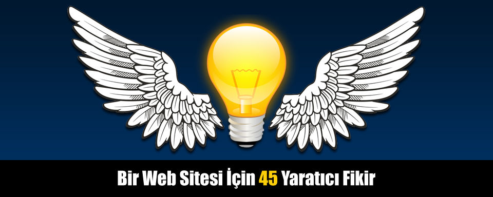 İnternet ortamında bir web sitesi sahibi olmak için gerekli olan yaratıcı fikirler