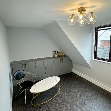 Treatment Room for rent above Malcolm Murphy Hair