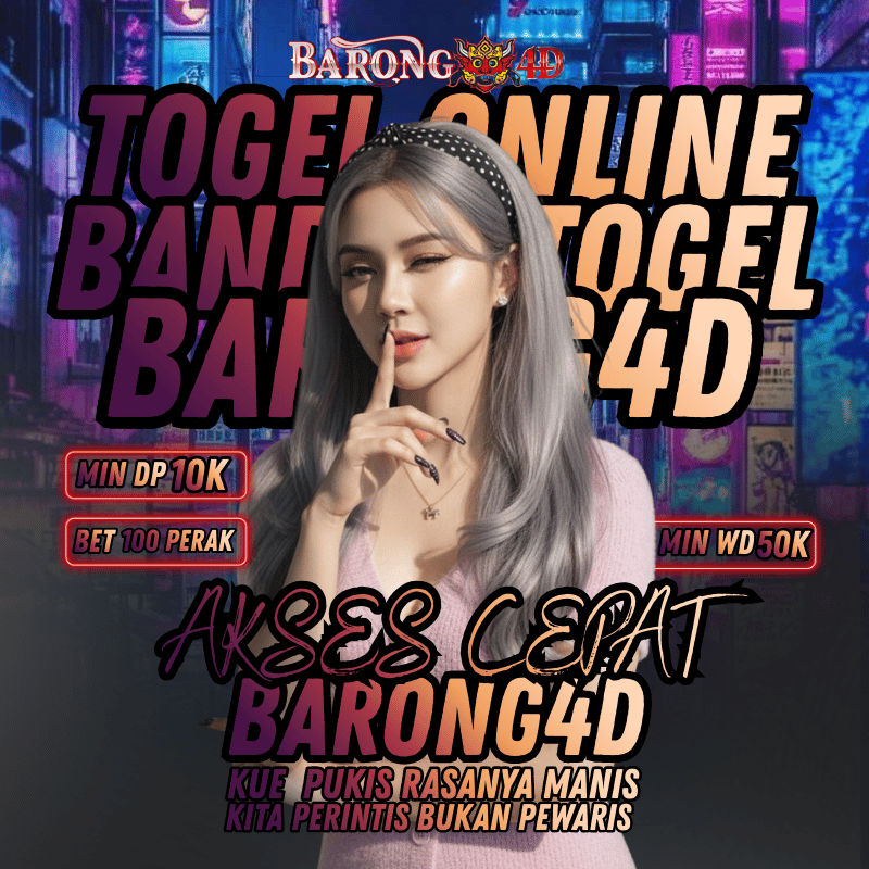 BARONG4D | Akses Login Situs Togel Online Resmi & Bandar Toto Macau Terbaik image 1