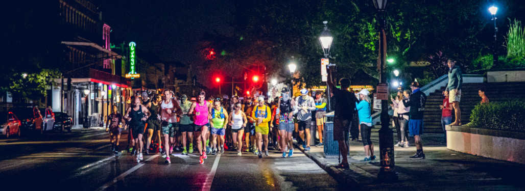 The New Orleans Ultramarathon Start Line