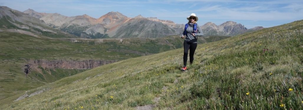 Above Putnam - part of the Hardrock 100 course -  mile 55ish in the 100K and 30ish in the 55K