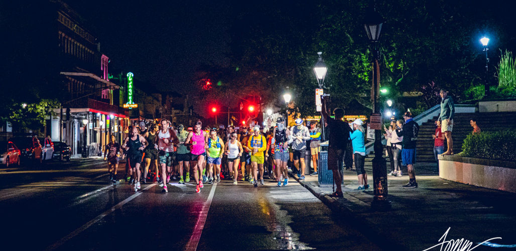 The New Orleans Ultramarathon Start Line