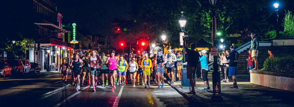 The New Orleans Ultramarathon Start Line