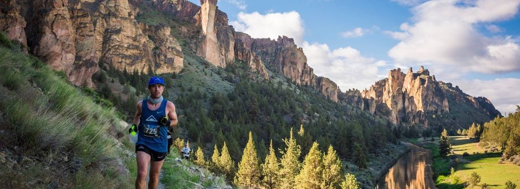 River trail, past the iconic Monkey Face