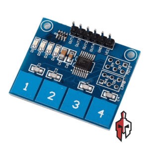 Capacitive Touch 4 Pad sensor TTP224 in Sri Lanka