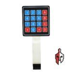 Keypad Flexible 16 Keys for arduino in Sri Lanka