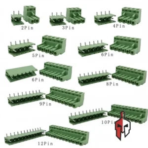 Terminal Connector With Right Angle PCB Base 2-12 Pin in Sri Lanka