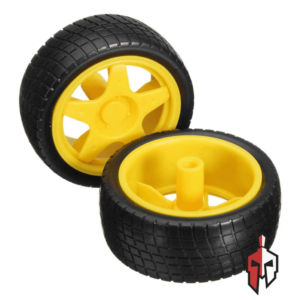 Plastic Wheel for TT Gear Motor in Sri Lanka