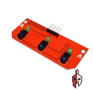 3 Channel Line TCRT5000 Tracking Module in Sri Lanka