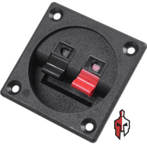 2 Way Push Spring Speaker Terminal Square in Sri Lanka