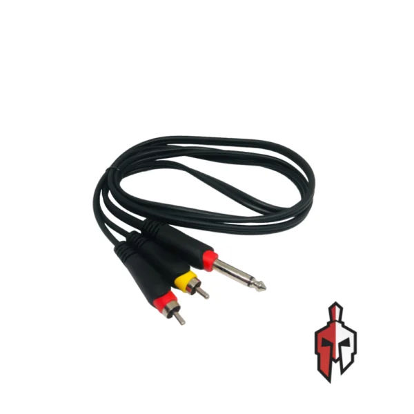 6.5mm Mono Male to Dual RCA Cable In Sri Lanka