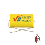 3.3uF 250V Hi-Fi Non-Polar Tweeter Capacitor in Sri Lanka