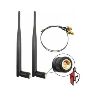 915MHz LoRa Antenna Indoor Omnidirectional SMA Male with IPX Cable in Sri Lanka