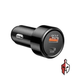 Dual Port Car Charger USB-C and USB 3.0 in Sri Lanka