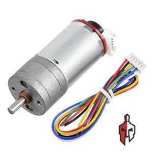 25GA-370 12V 280 RPM DC Gear Motor with Encoder in Sri Lanka