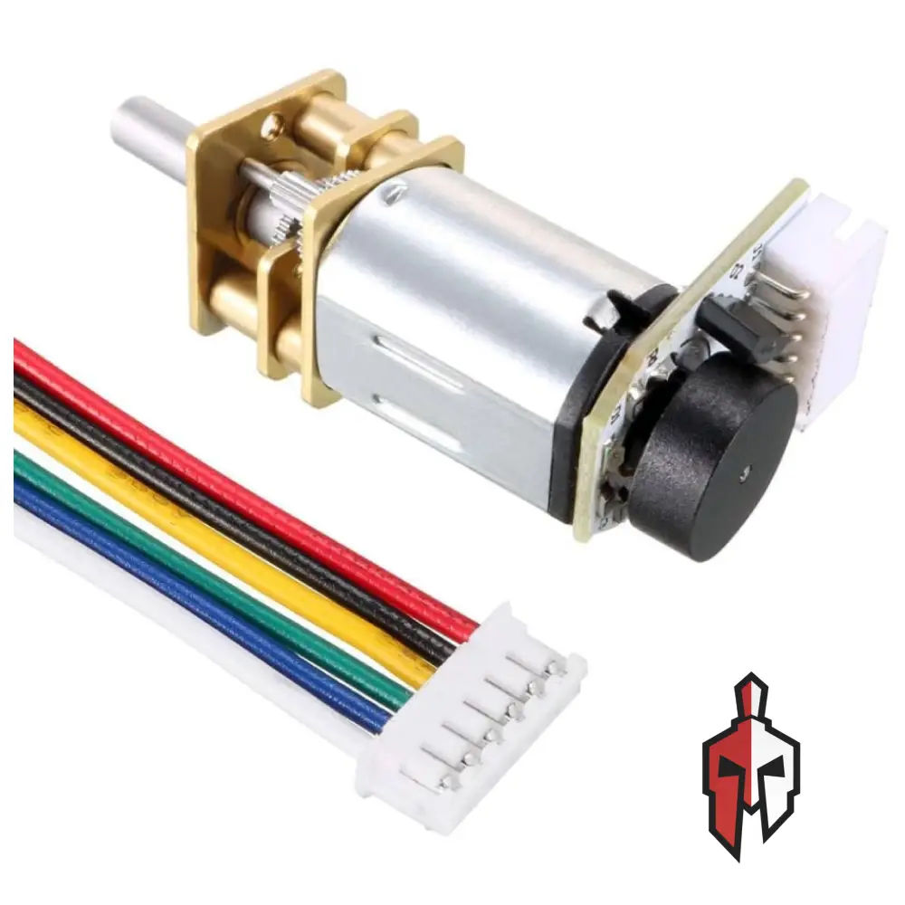 6V 300RPM N20 Gear Motor with Encoder in Sri Lanka