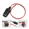 Car Cigarette Lighter Female Plug with Cable in Sri Lanka