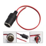Car Cigarette Lighter Female Plug with Cable in Sri Lanka