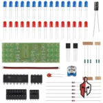 Flashing Lights Electronic Kit Red and Blue in Sri Lanka